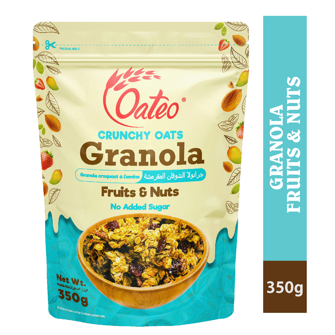 Crunchy Oats Granola – Fruits & Nuts