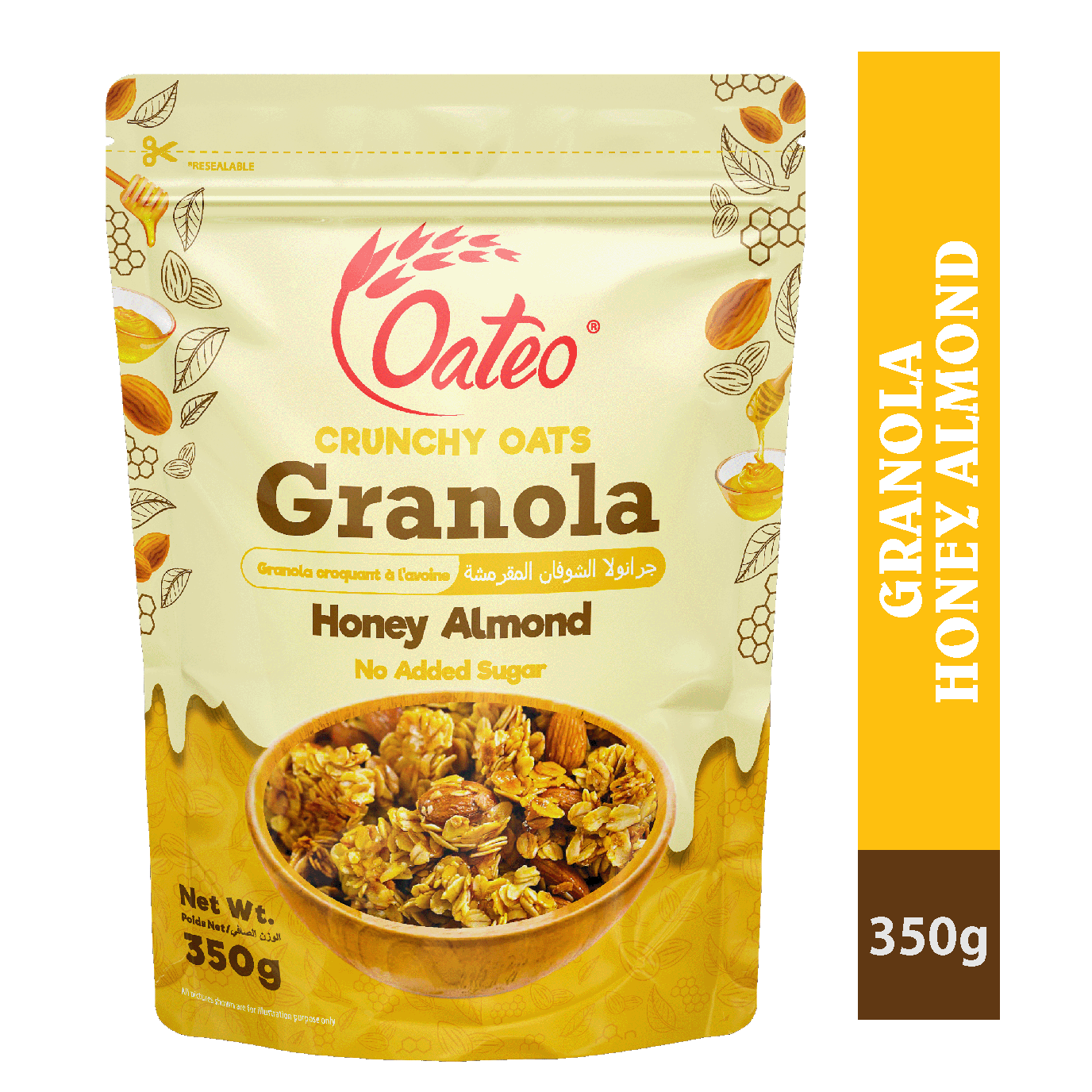Crunchy Oats Granola – Honey Almond
